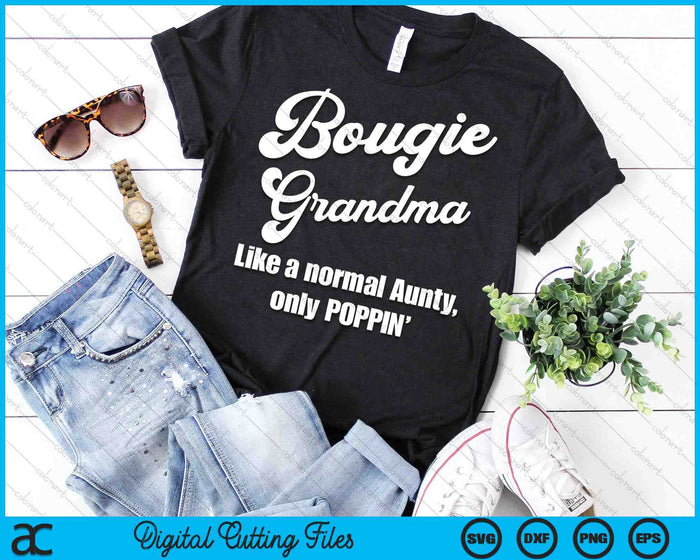 Bougie Grandma Fun Lifestyle Design For Favorite Grandma SVG PNG Digital Cutting Files