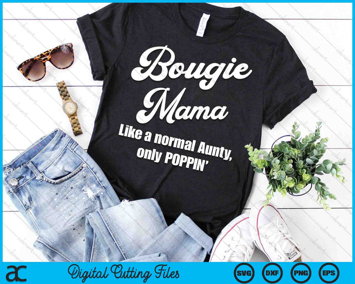 Bougie Mama Fun Lifestyle Design voor favoriete Mama SVG PNG digitale snijbestanden 