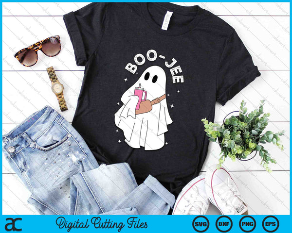 Boujee Boo-Jee Costume Ghost Spooky Season Halloween SVG PNG Digital Cutting Files