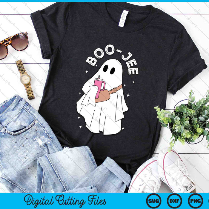 Boujee Boo-Jee Costume Ghost Spooky Season Halloween SVG PNG Digital Cutting Files