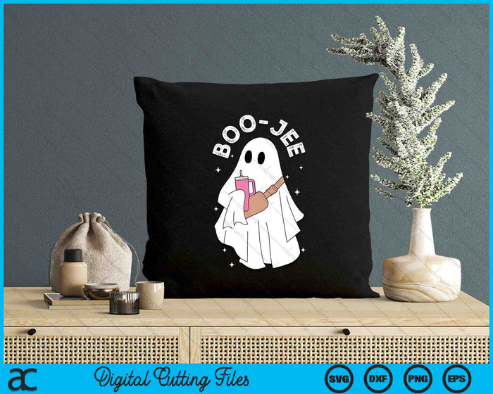 Boujee Boo-Jee kostuum Ghost Spooky seizoen Halloween SVG PNG digitale snijbestanden