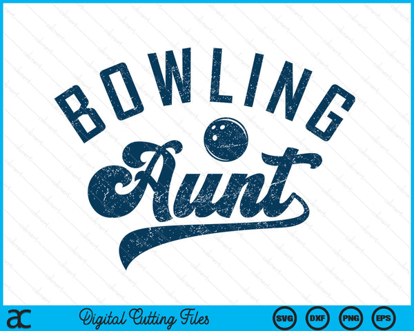 Bowling Aunt Gifts Daddy Mother's Day SVG PNG Digital Printable Files
