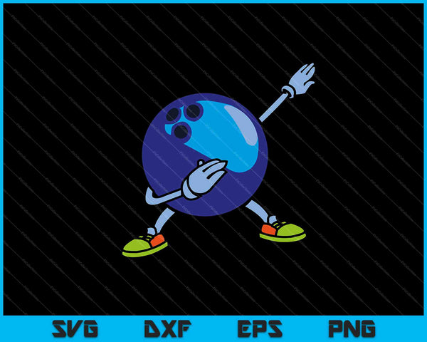 Bowling Ball Gift Pin SVG PNG Cutting Printable Files