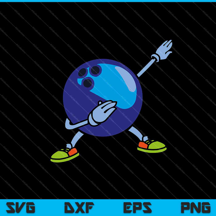 Bowlingbal cadeau Pin SVG PNG snijden afdrukbare bestanden