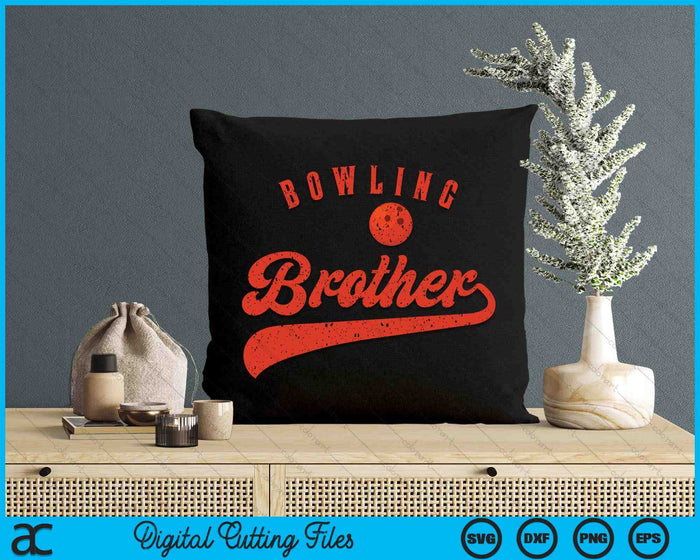 Bowling Brother SVG PNG Digital Cutting Files