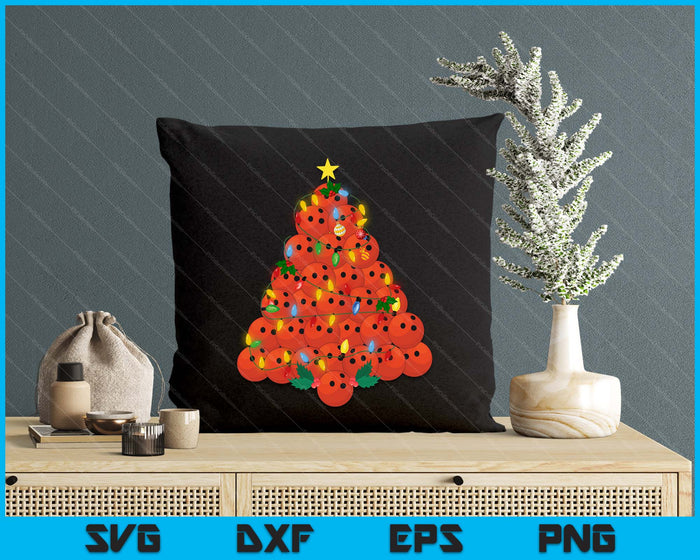 Bowling Football Christmas Tree Xmas Pajamas Player Coach SVG PNG Digital Printable Files