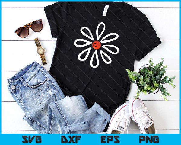 Bowling shirts Flower Daisy Bowling center SVG PNG Digital Cutting File