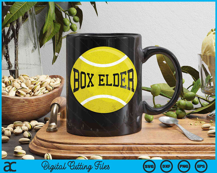 Box Elder Tennis Fan SVG PNG Digital Cutting Files