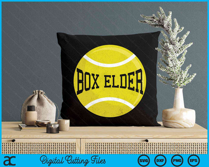 Box Elder Tennis Fan SVG PNG Digital Cutting Files