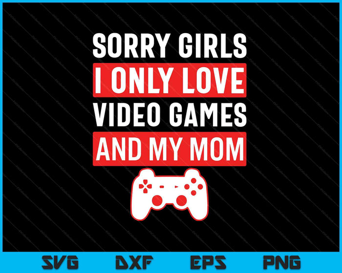 Boys Valentines Day Design For Kids Video Games Funny Gamer SVG PNG Digital Printable Files