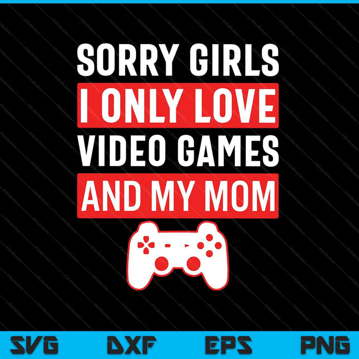 Boys Valentines Day Design For Kids Video Games Funny Gamer SVG PNG Digital Printable Files