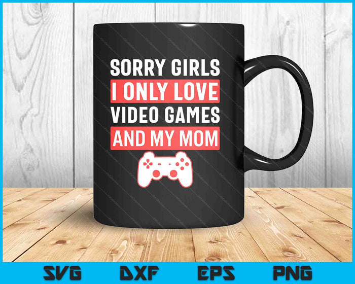 Boys Valentines Day Design For Kids Video Games Funny Gamer SVG PNG Digital Printable Files