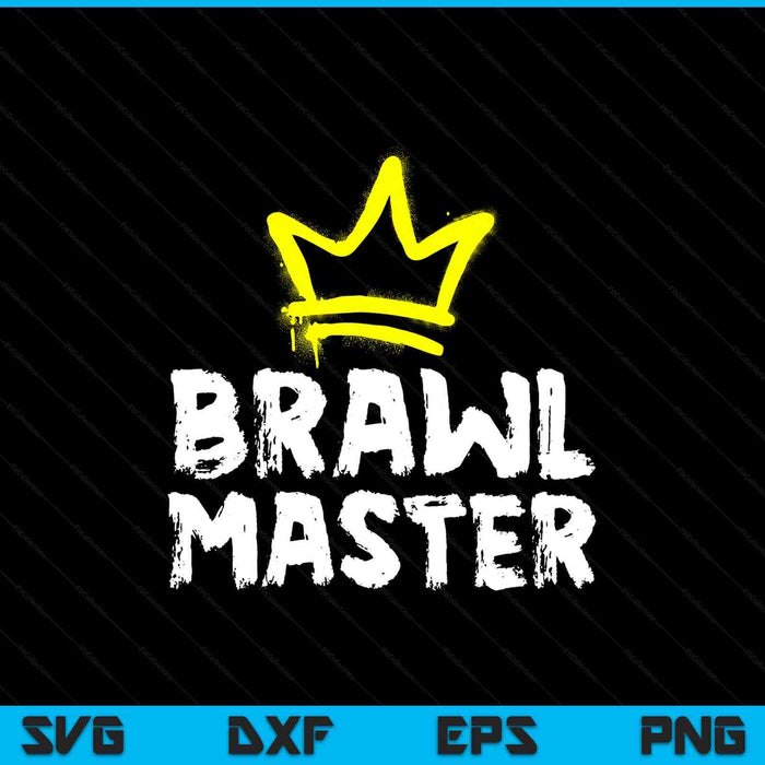 Brawl Master Gamer Gaming Brawler Brawl SVG PNG Digital Printable Files