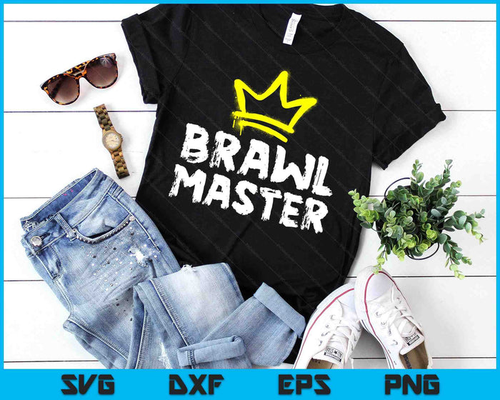 Brawl Master Gamer Gaming Brawler Brawl SVG PNG Digital Printable Files