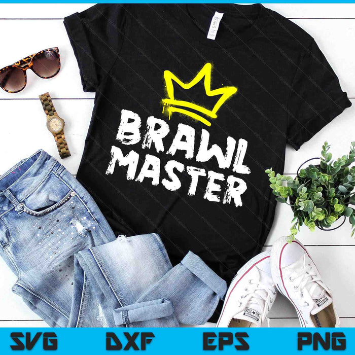 Brawl Master Gamer Gaming Brawler Brawl SVG PNG Digital Printable Files