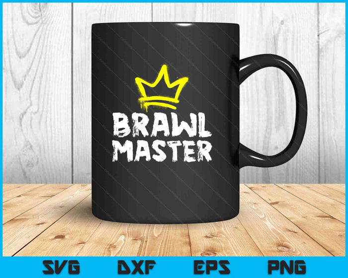 Brawl Master Gamer Gaming Brawler Brawl SVG PNG Digital Printable Files