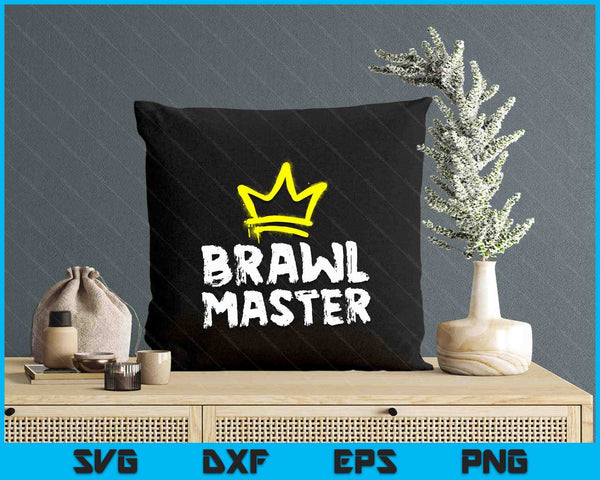 Brawl Master Gamer Gaming Brawler Brawl SVG PNG Digital Printable Files