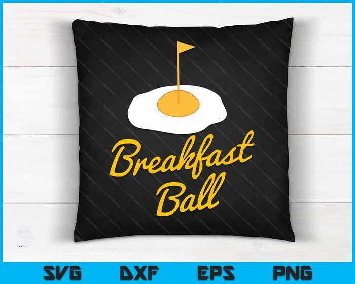 Breakfast Ball Classic Midwestern Golf SVG PNG Archivos de corte digital