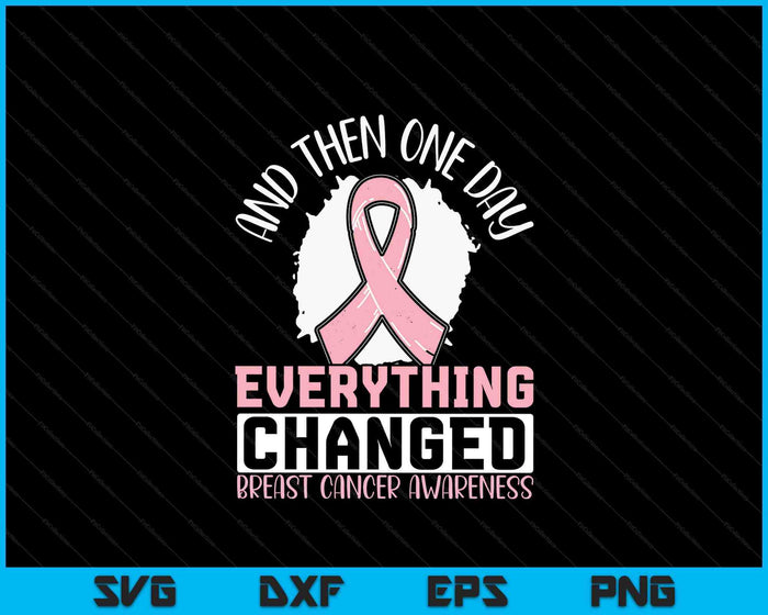 Breast Cancer Warrior Breast Cancer Awareness SVG PNG Digital Printable Files