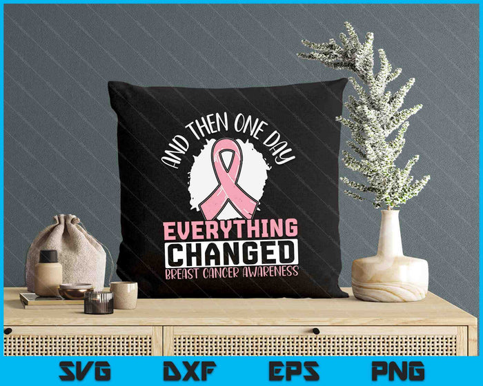 Breast Cancer Warrior Breast Cancer Awareness SVG PNG Digital Printable Files