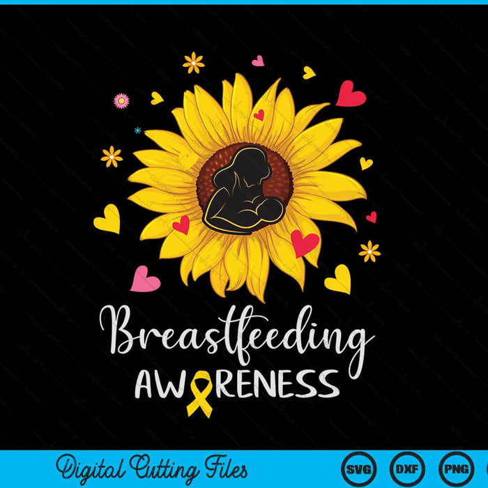 Breastfeeding Awareness Aware USA Breast Milk Lactation Mom SVG PNG Digital Cutting Files