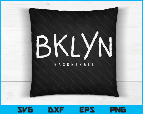 Brooklyn New York Basketball Practice Jersey SVG PNG Digital Cutting Files