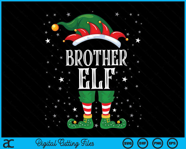 Broer Elf familie kerst SVG PNG digitale snijbestanden