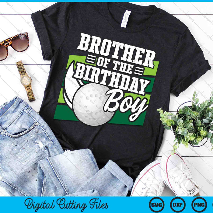 Brother Of The Birthday Boy Hockey Lover Birthday SVG PNG Digital Printable Files