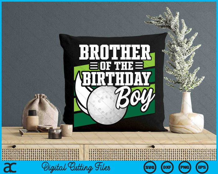 Brother Of The Birthday Boy Hockey Lover Birthday SVG PNG Digital Printable Files