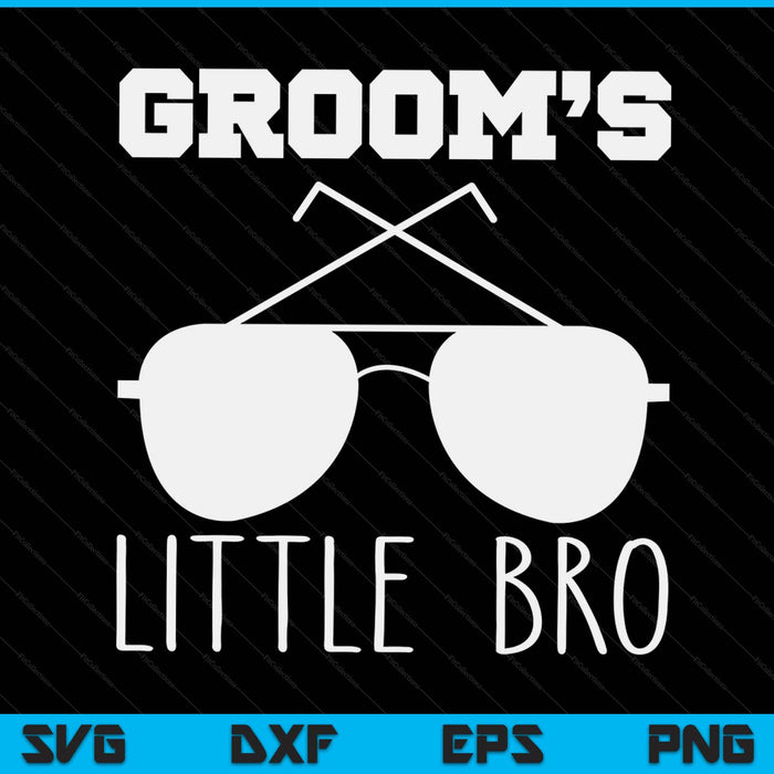 Brother of the groom for wedding family groomsmen SVG cut file
