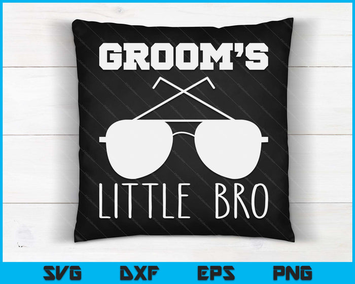 Brother Of The Groom Gifts For Wedding Family Groomsmen SVG PNG Digital Printable Files