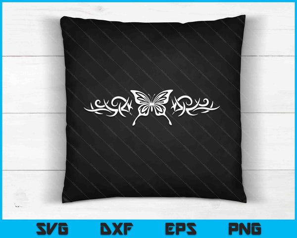 Brown Butterfly Tattoo Fairycore Dark Grunge y2k Aesthetic SVG PNG Digital Cutting Files