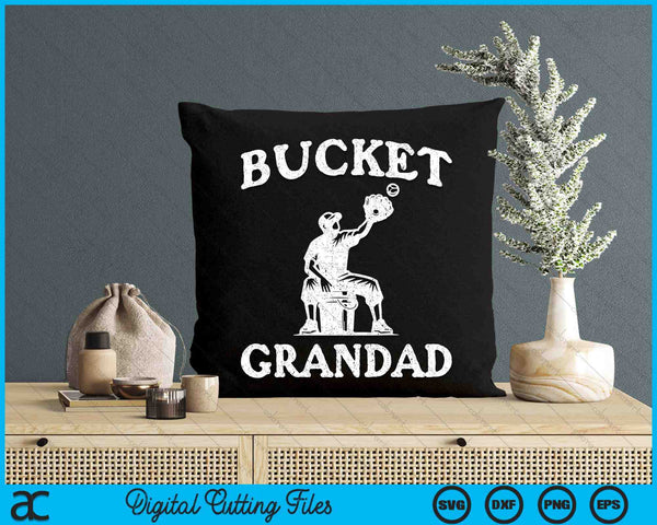 Bucket Grandad Softball Grandad Baseball Funny Father's Coach SVG PNG Digital Printable Files