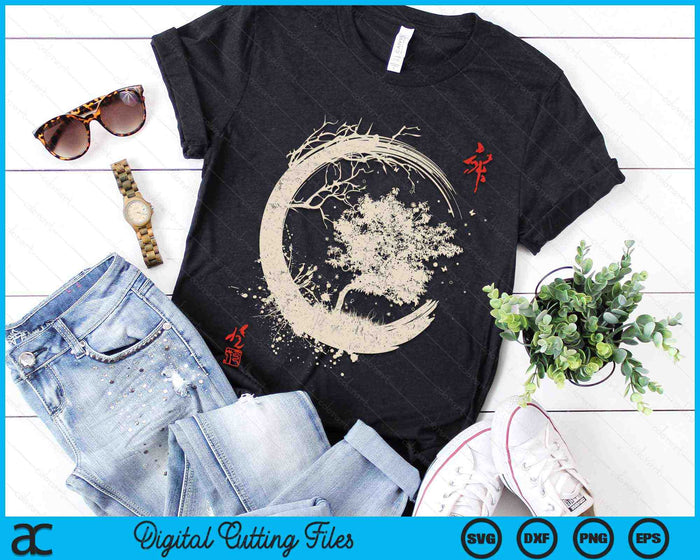 Buddhism Meditation Yoga Bonsai Zen Enso Circle Goa Karma Om SVG PNG Digital Printable Files