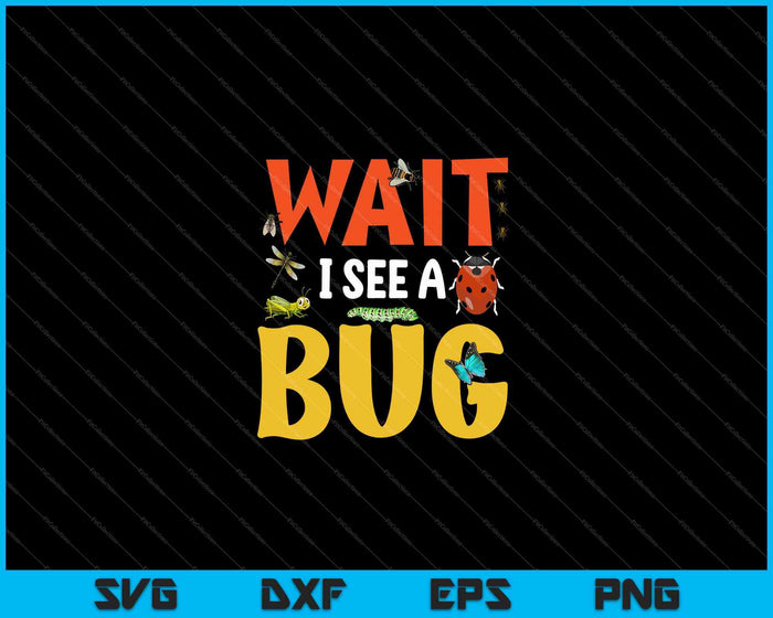 Bug Insect Cadeau voor entomologen en bugliefhebbers SVG PNG snijden afdrukbare bestanden
