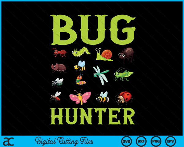 Bug Lover Insects Entomologist Boys Girls Biologist SVG PNG Digital Cutting Files