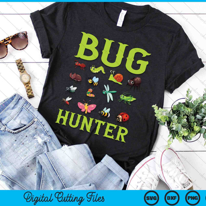 Bug Lover Insects Entomologist Boys Girls Biologist SVG PNG Digital Cutting Files