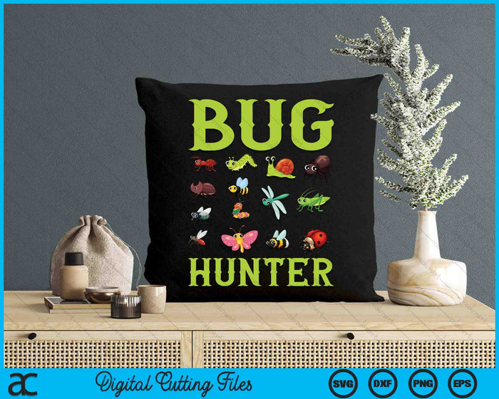 Bug Lover Insects Entomologist Boys Girls Biologist SVG PNG Digital Cutting Files