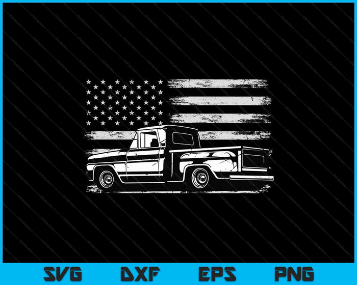 C10 Truck USA SVG PNG Cutting Printable Files