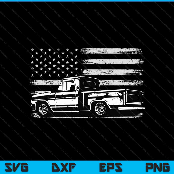 C10 Truck USA SVG PNG Cutting Printable Files