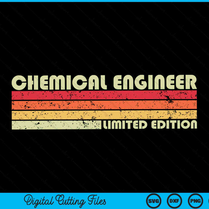 CHEMICAL ENGINEER Funny Job Title Profession Birthday SVG PNG Digital Cutting Files