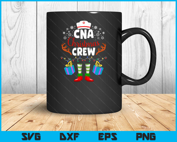 CNA Christmas Nurse Crew Nursing Women Men Pajama Xmas SVG PNG Digital Printable Files