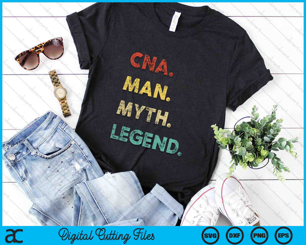 CNA Man Myth Legend SVG PNG Digital Cutting Files
