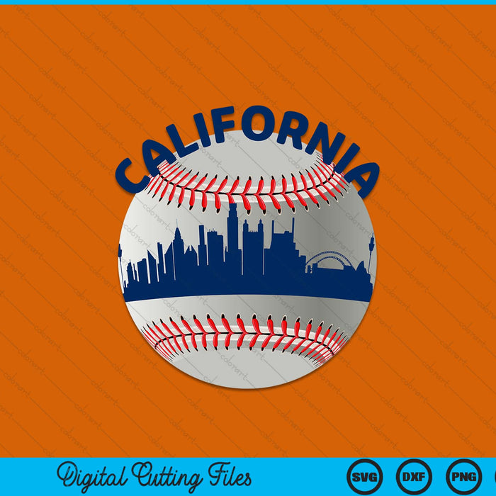 California baseball team fans of space city SVG PNG cut file for Cricut