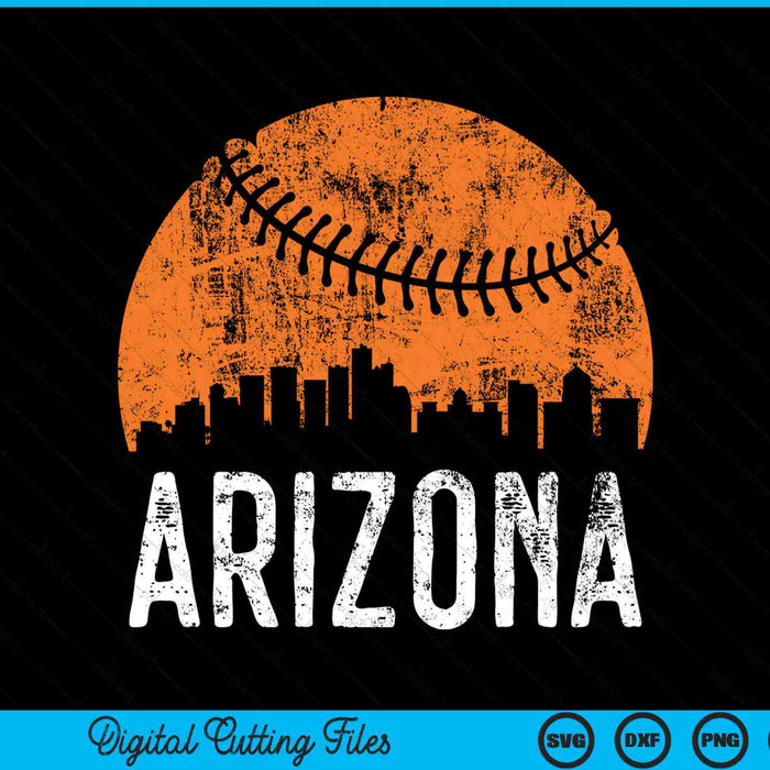 California skyline California baseball SVG cut file