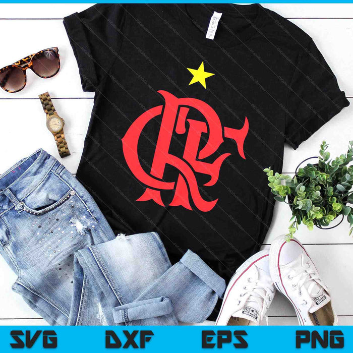 Camisa Do Flamengo SVG PNG Digital Printable Files