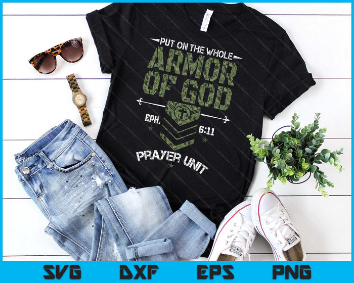 Camo Armor Of God Christians Religious Camouflage SVG PNG Digital Printable Files