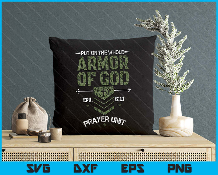 Camo Armor Of God Christians Religious Camouflage SVG PNG Digital Printable Files