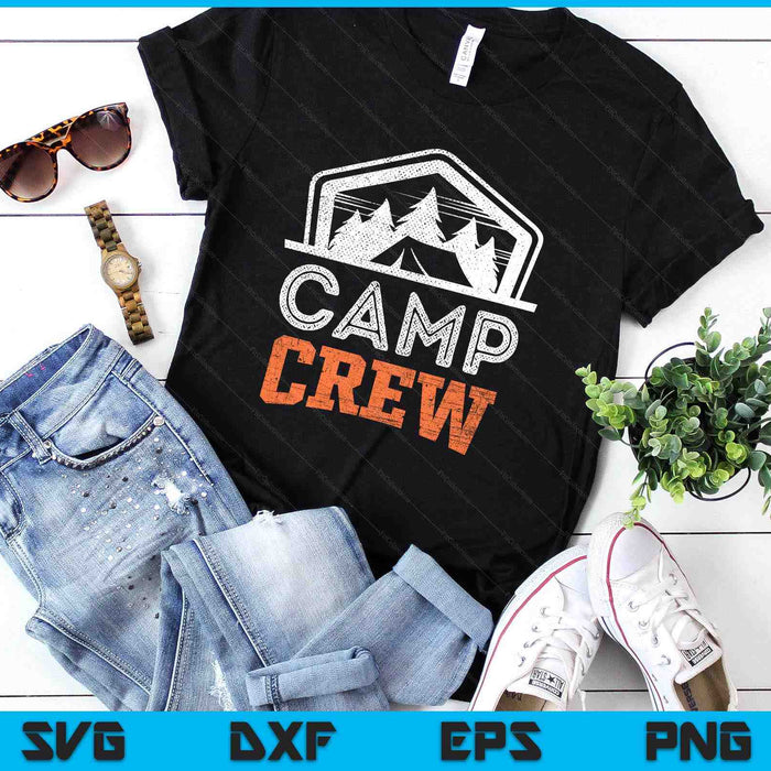 Campground Staff Camp Crew Summer Cousins Camping Counselor SVG PNG Digital Printable Files