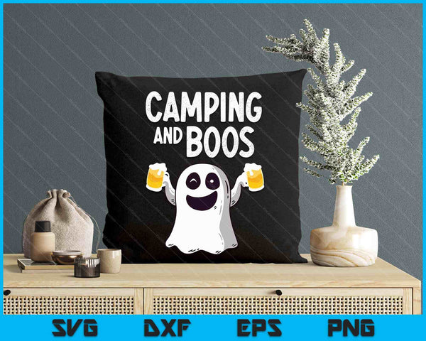 Camping And Boos Camping Halloween Costume SVG PNG Digital Printable Files